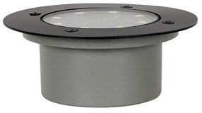 Set van 6 grondspots zwart incl. LED IP65 Solar - Terry