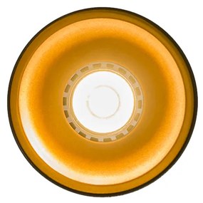 Spot / Opbouwspot / Plafondspot zwart met goud - Deep Design, Modern GU10 cilinder / rond Binnenverlichting Lamp