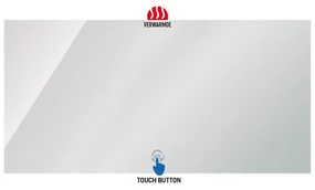Sanigoods Queen spiegel met verlichting en verwarming 120x60cm