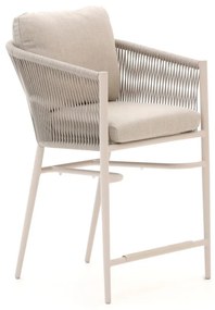 Dining tuinstoel | Bellagio  Mineo | Aluminium | Taupe | Kees Smit Tuinmeubelen