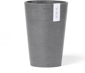 Ecopots bloempot Pisa 14- Rond - Grey - Diameter 14 x H20 cm