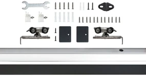 Schuifdeursysteem Aluminium Modern Zwart A10