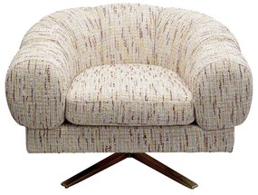 Kare Design Janno Lage Design Fauteuil Draaibaar Beige