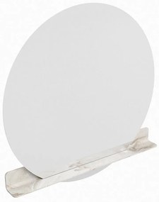 Mondiaz Spot spiegel rond Ø120cm met planchet frappe