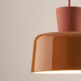 Gekleurde keramische hanglamp Ø 21 cm, Jimna