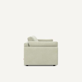 Slaapbank in stonewashed fluweel, CESAR