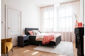 Goossens Basic Boxspring Compleet Bjorn, 180 x 200 cm box  (= 2x 90x200cm), 1x matras gestoffeerd pocketvering, 1x matrastopper gestoffeerd