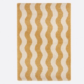 Rechthoekig vloerkleed, golfpatroon, NAMI