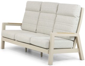 Stoel en Bank Loungeset 2 personen Aluminium Taupe  Lifestyle Garden Furniture Evora