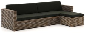 ROUGH-C chaise longue loungeset 3-delig