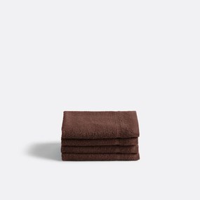 Set van 4 gastendoekjes in badstof 600 g/m², Zavara