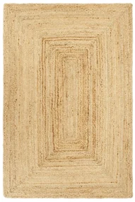 vidaXL Vloerkleed handgemaakt 200x300 cm jute