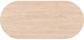 Goossens Excellent Eettafel Floyd, Semi rond 220 x 100 cm
