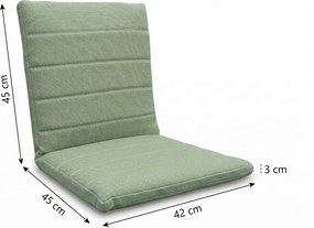 Tuinstoel Aluminium Grijs-antraciet Lifestyle Garden Furniture Timo  antraciet/moss green