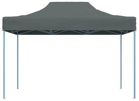 vidaXL Partytent inklapbaar 3x4 m staal antraciet