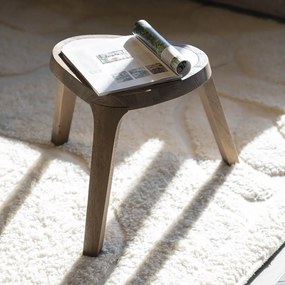 Eleonora Fred Bijzettafel Hout Met Marmer - 45 X 38cm.