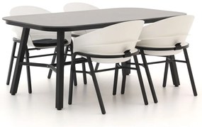 Hartman Tubb dining tuinset 185cm 5-delig verstelbaar