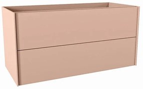 Mondiaz TENCE wastafelonderkast - 100x45x50cm - 2 lades - push to open - softclose - Rosee M37167Rosee