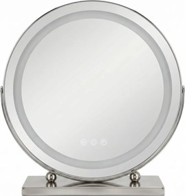 LED Spiegel MAKE-UP Chrome 40 cm