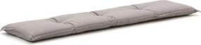 Tuinbankkussen | Grijs-Antraciet | Katoen/Polyester | Madison | 180x48cm | Kees Smit Tuinmeubelen