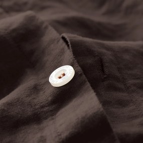 Dekbedovertrek in gewassen linnen, Elina