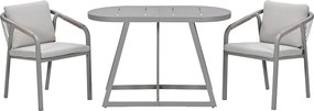 Garden Impressions Milou bistro tuinset 3-delig - taupe