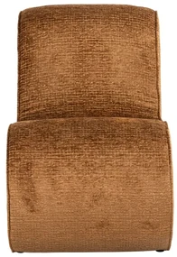 Richmond Interiors Frankie Design Fauteuil Ronde Vormen Cognac