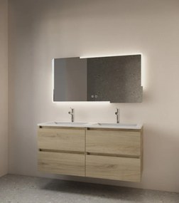 Gliss Design Melite spiegel met LED-verlichting en verwarming 180x70cm