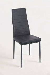 Set 4 Lauter Kunstlederen Stoelen