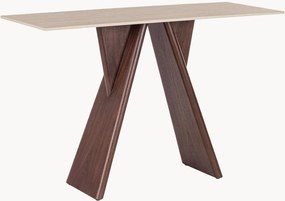 Houten console Maikki met keramisch blad
