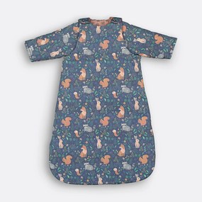 Fluwelen winterslaapzak, Dans les bois