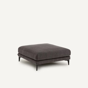 Voetensteun van gevlochten polyester, MODERNISTE, ontwerp van Emmanuel Gallina