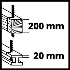 Einhell TE-AP 950 E Reciprozaag