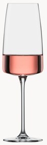 Set van 2 kristallen champagneglazen Vivid Senses