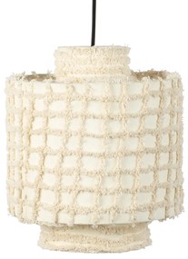 Hanglamp Creme Witte Stof