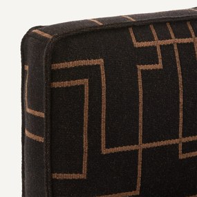 Bedrukte jacquard kussens, 62% wol, voor fauteuil DILMA