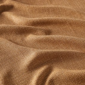 Gordijn met gevlochten afwerking en oogjes Montego