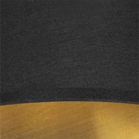 LED Moderne wandlamp zwart en goud met leeslamp - Renier Modern E14 rond Binnenverlichting Lamp