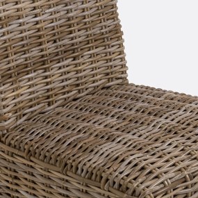 Set van 2 stoelen in kubu met hoge rugleuning, Inqaluit