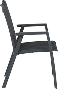 Santana dining tuinstoel - donker grijs