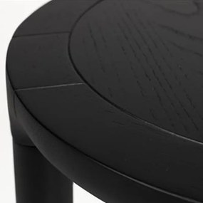 Zuiver Storm Ronde Salontafel Zwart - 55 X 55cm.