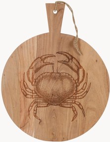 Acaciahouten snijplank Crab