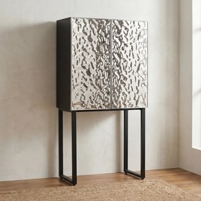Wandkast Chroomdesign - 80x39x160cm.