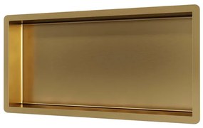 Brauer Gold Edition Inbouwnis - 60x30cm - PVD - geborsteld goud 5-GG-146
