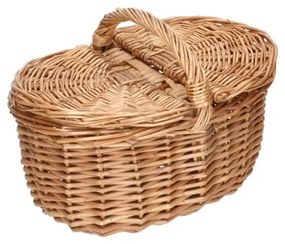 Picknickmandje, wilgenteen, klein