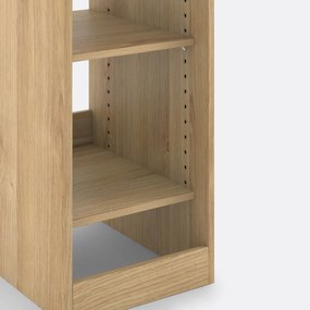 Dressing module, hangkast + 3 legplanken, Build