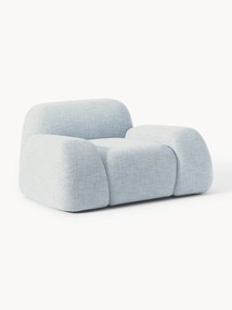 Bouclé loungefauteuil Wolke