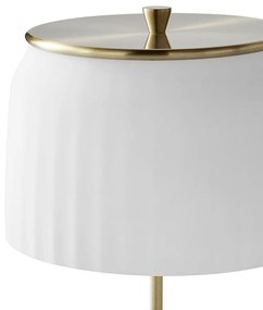 Lamp op voet opaline Canelé