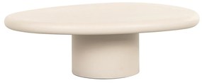 Richmond Interiors Clayton Beige Salontafel Kiezelvorm - 107 X 89cm.