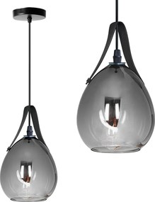Hanglamp APP1774-1CP BLACK GREY
